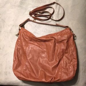 Express cognac hobo style purse 👜